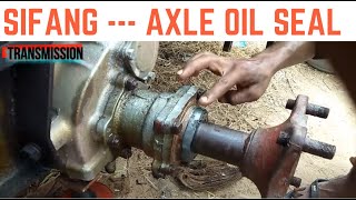 powertiller axle oil seal | ஆக்சில் ஆயில்சீல் மாற்றுவது எப்படி? | sifang axle shaft