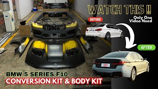 BMW 5 Series F10 Modification | Dealkarde | BMW F10 Conversion Kit