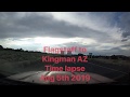 Flagstaff to Kingman AZ. Time Lapse