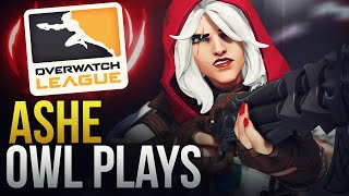 BEST ASHE PRO PLAYS - OVERWATCH MONTAGE