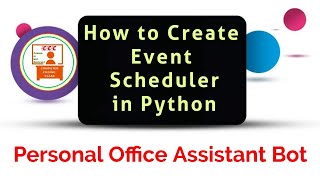 Event Scheduler in Python | How to Schedule Events in Python | Python Scheduler