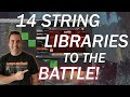 Same Ostinato, Different Strings: Battle of the String Libraries