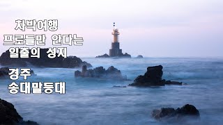 사진 프로들만 안다는 경주 `송대말등대` 차박여행/감포항에서 즐기는 원투낚시 /문화유산답사