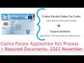 How to apply for Codice Fiscale/ Health Card In italy￼ ,Padua