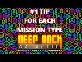 #1 TIP FOR EACH MISSION TYPE | DEEP ROCK GALACTIC