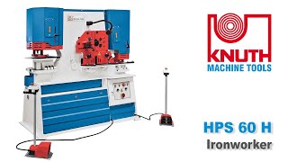 KNUTH HPS 60 H – Our universal multifunction machines for punching, cutting, notching