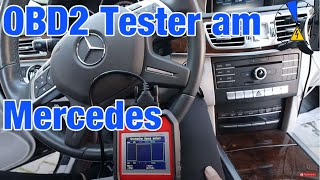 OBD2 Testgerät am W212 E-Klasse! Motorkontrollleuchte brennt! Wer kennt den Fehler P2200?