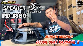 SPEAKER RDW PD 1880 JOSSS SUARA MENGELEGAR HARGA TERJANGKAU