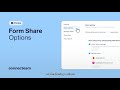 Connecteam | Forms| Forms Share Options
