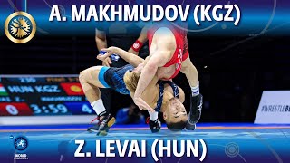 Akzhol Makhmudov (KGZ) vs Zoltan Levai (HUN) - Final // World Championships 2022
