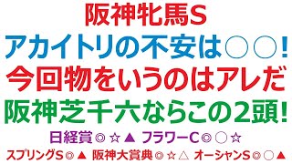 阪神牝馬ステークス2022予想　アカイトリ、マジック、デゼル　本当に強いのはどの馬だ！