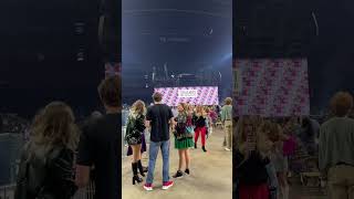 Walking into Floor Seats at Taylor Swift Concert in Houston, TX - NRG Stadium on April 23, 2023