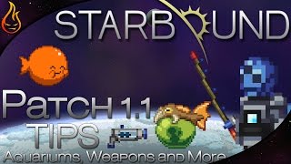 Starbound 1.1 Patch Tips — Aquariums, Weapons and More