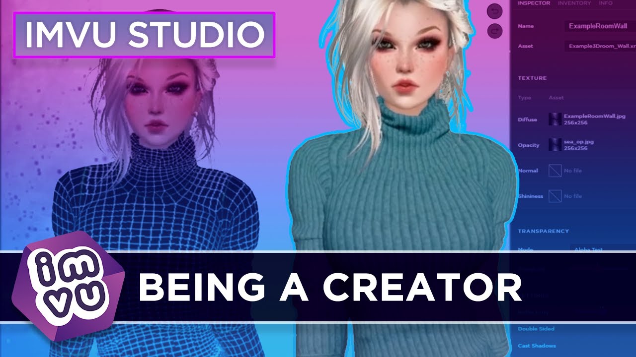 IMVU Studio - Create On IMVU - YouTube