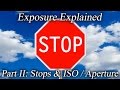 Photography Tutorial: Adjust Exposure with Aperture and ISO