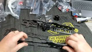 Steam AK700 Pro RC heli build upper frame assembly