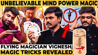 OMG😱 மிரண்டு போன VJ Agni - Magician Vignesh's Goosebumps Magic Tricks!🔥
