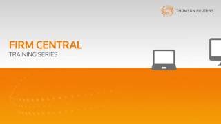 Firm Central Time & Billing Training Series - Getting Started