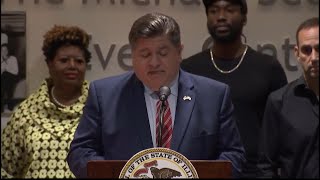 Illinois Governor J.B. Pritzker signs a bill implementing mandatory supervised release reform