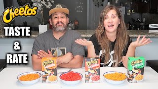 ALL NEW CHEETOS MAC n CHEESE Taste Test | Tasting and Rating the New Boxed Cheet