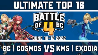 BC | Cosmos vs KMS | Exodia - Ultimate Singles Top 16 - Battle of BC 4