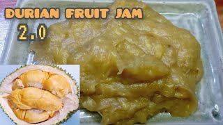 HOW TO COOK DURIAN FRUIT JAM 2.0/ 3 INGREDIENTS NEEDED