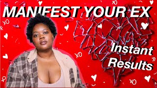 MAKE YOUR EX COME CRAWLING BACK | how to manifest an ex after heartbreak