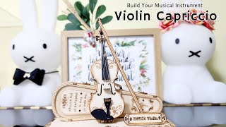 Build Your Musical Instrument - Violin Capriccio | ROKR | Robotime | 3D Wooden Puzzle