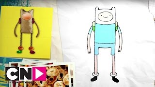 How To Draw Finn From Adventure Time | Imagination Studios | Cartoon Network