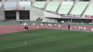 2014関西インカレ男子1部200m準決勝1組