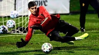 Belgian Thibaut Courtois Mega Training ||  Reflex Reaction Agility # 2