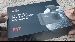 RegTiger F17 3 channel dashcam for Car | Redtiger F17 unboxing | 4k Dash camera for car with Wifi