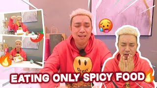 EATING ONLY SPICY FOOD (GRABENG ANGHANG)