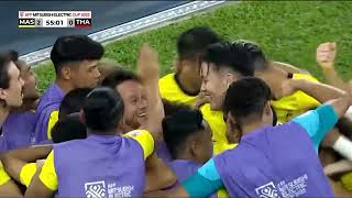 ម៉ាឡេស៊ី Vs ថៃ l Malaysia 1-0 Thailand វីដេអូហាយឡាយ | Football 07/01/2023