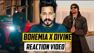 BOHEMIA X DIVINE - TU TE KEHNDI C REACTION | DEEP JANDU | (Official Video)