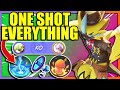 Insane ONE SHOT ZERAORA BUILD deletes everything instantly | Pokemon Unite