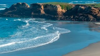 Mendocino County Coastline From the Air