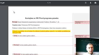 MS Word kartojimas (5 - 6 klasė)