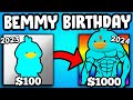 BEMMYBLOX IS ONE YEAR OLD TODAY!