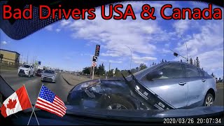 Road Rage USA & Canada | Crazy Bad Drivers, Car Crashes, Semi Brake Check, Insurance scam | New 2020