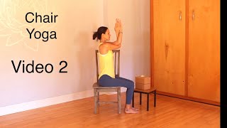 Invigorating Chair Yoga for Seniors or Those with Less Mobility, 30 minutes