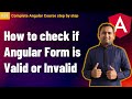 Angular form validation | Complete Angular Tutorial For Beginners