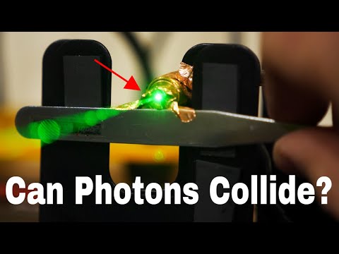 Can light be felt?
