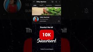 Thank You For Love & Support #shorts | Vikky Machan