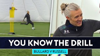 Bullard v England's striker coach in finishing challenge! | You Know The Drill
