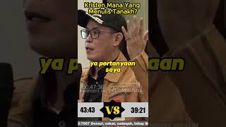 Kristen Mana Yang Menulis Tanakh?