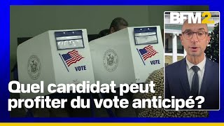 À quel candidat peut profiter le vote anticipé record des Américains?