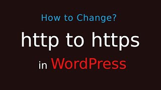 How to Change HTTP to HTTPS in WordPress | WordPress SSL | WordPress tutorial for beginners