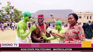 Kogi State Polytechnic Lokoja Matriculation Ceremony : The Campus Tour of the Matric Ceremony