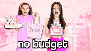 ONLY Shopping in ONE COLOR Pink Challenge! | Family Fizz